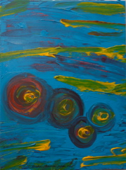 That Which Awakens Me, a painting by Ananda Leeke