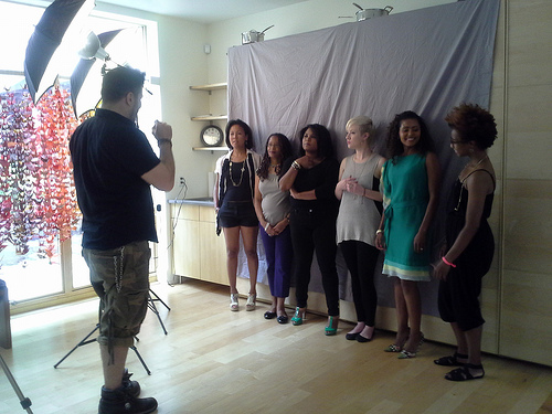 Tim Okamura and amazing ladies at Joan Hisaoka Healing Arts Gallery