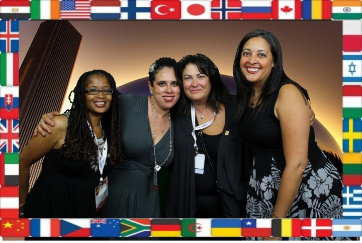 Photo Credit: BlogHer - Ananda, Pauline, Lori Luna, and Dwana