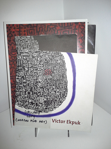 Victor Ekpuk's artwork