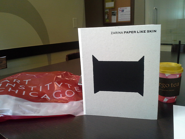 Artist Date at Argo Tea after seeing Zarina's exhibition at the Art Institute of Chicago in July 2013