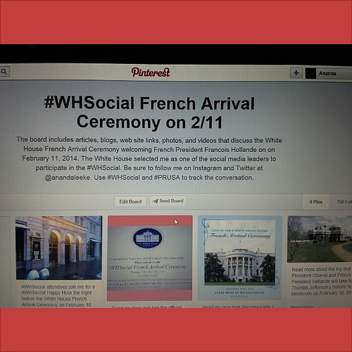My Pinterest board of #WHSocial resources