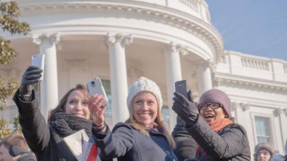 Me and my new #WHSocial BFFs on the White House South Lawn --Photo Credit: Dave McCulloch 