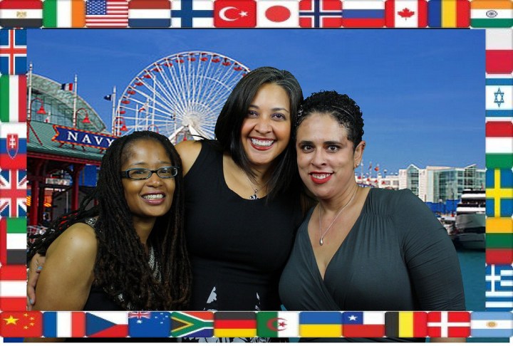 Multi Culti Party event producers: Ananda, Dwana and Pauline