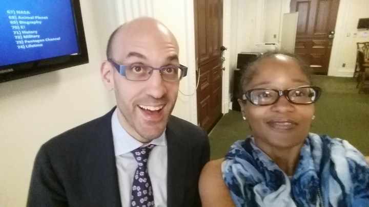 #Socialcivics Selfie #1 of me and White House Chief Digital Officer Jason Goldman 